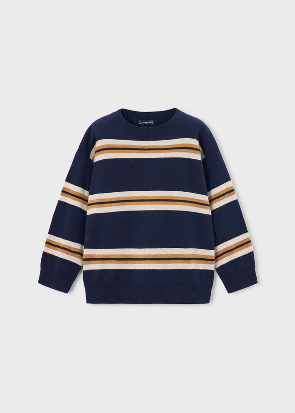 Maglione righe bambino - Blu