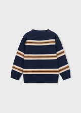 Maglione righe bambino - Blu