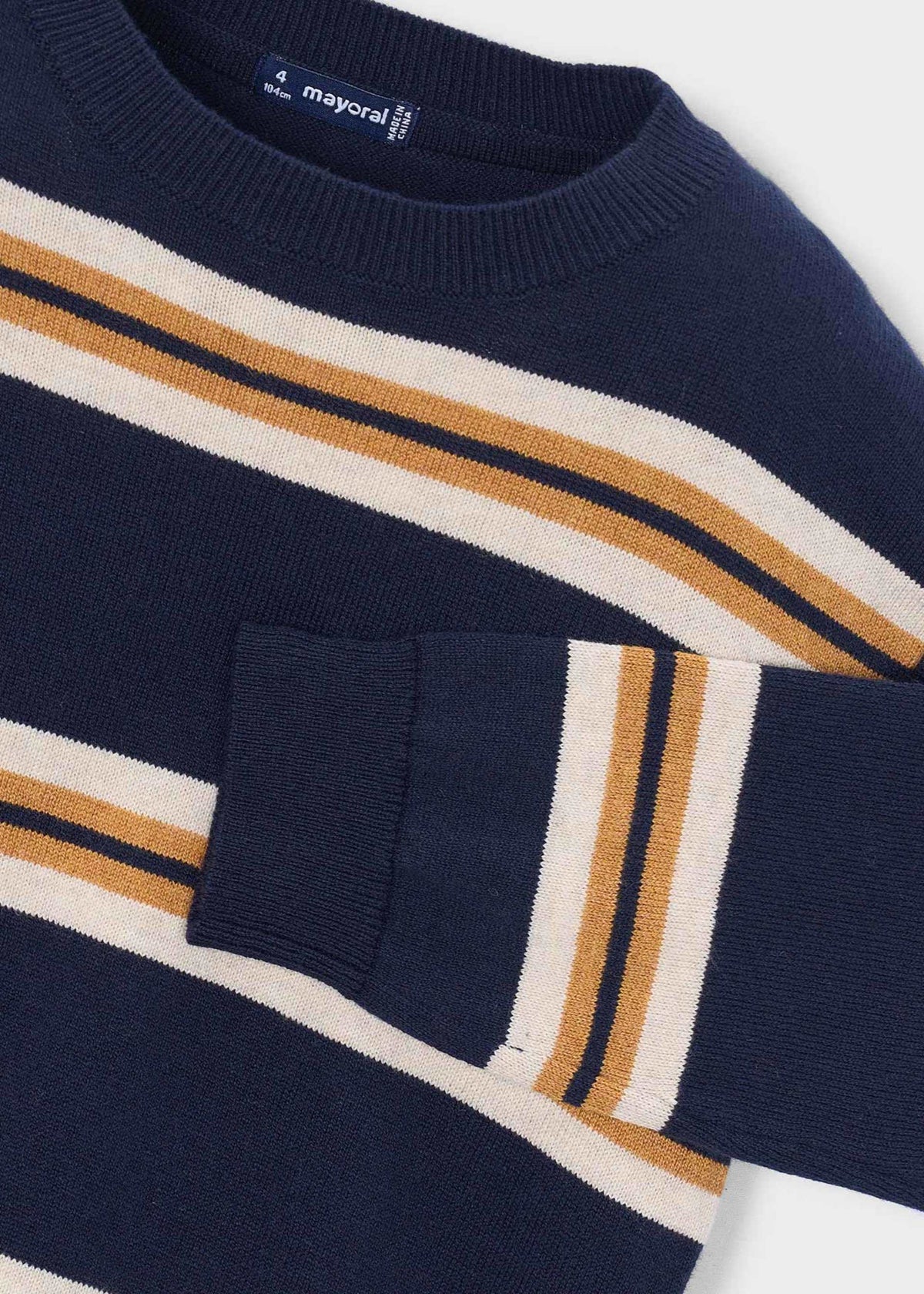 Maglione righe bambino - Blu