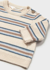 Maglione righe neonato - Ceramica