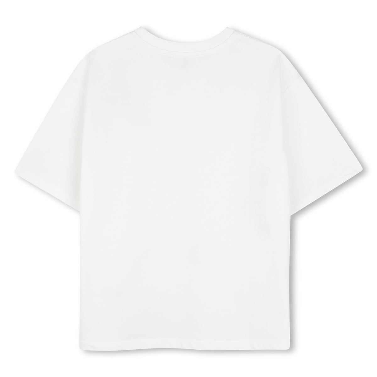 Michael Kors Kids T-shirt in cotone biologico con stampa charms - Bianco sporco
