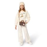 Michael Kors Kids Borsa a mano con monogramma e charm portachiavi - Bruno