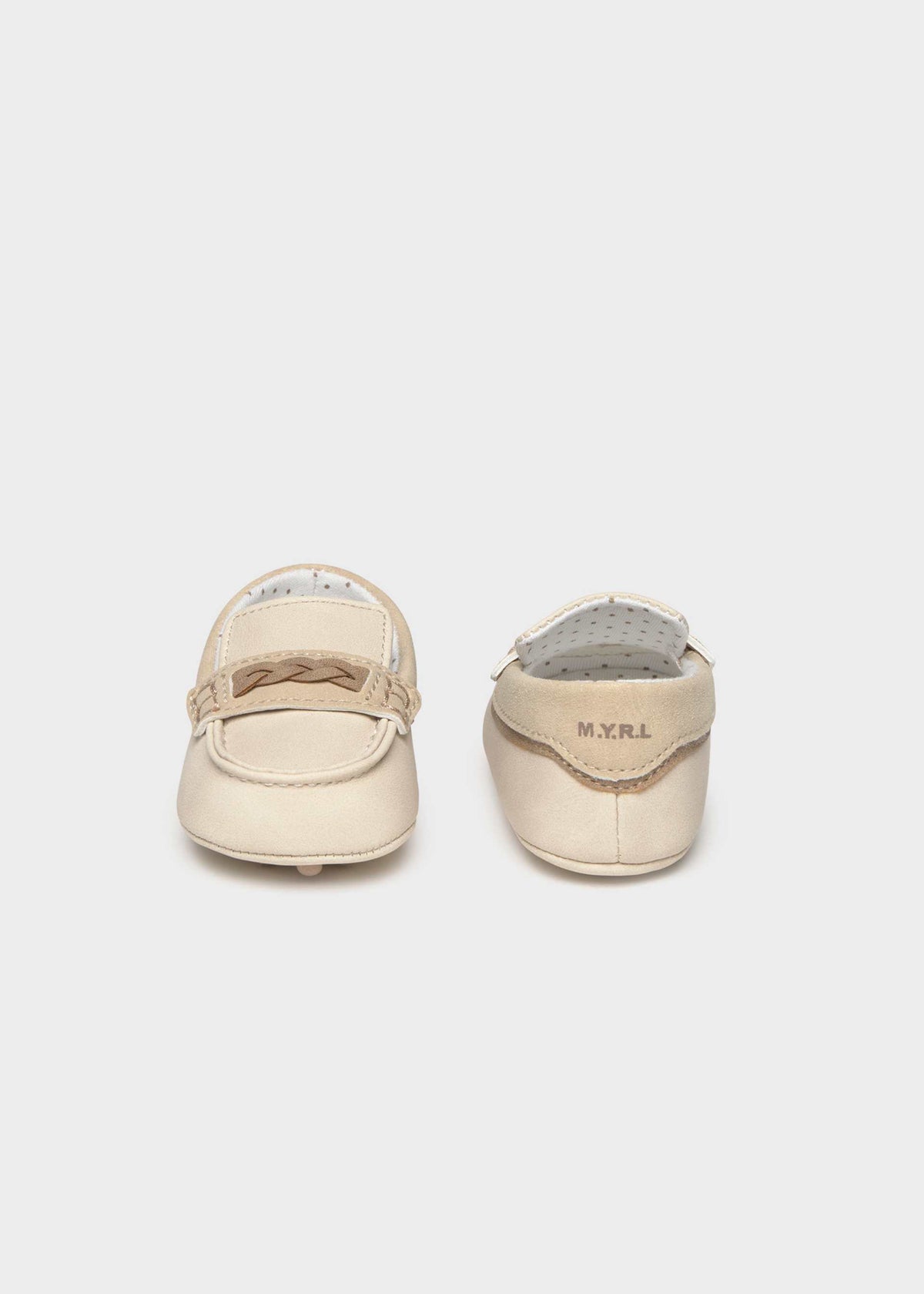 Mocassini neonato - Cappuccino