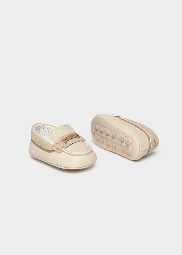 Mocassini neonato - Cappuccino