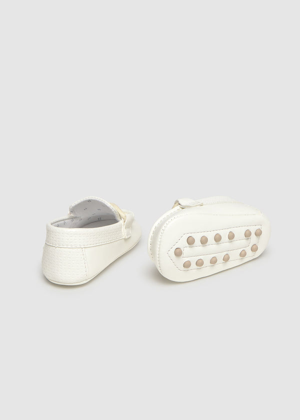 Mocassino neonato - Bianco