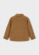Overshirt velluto a costine bambino - Marrone