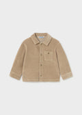 Overshirt velluto a costine neonato - Nocciola