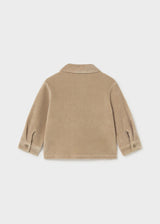 Overshirt velluto a costine neonato - Nocciola