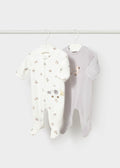 PAck 2 pigiami neonato - Nebbia