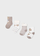 Pack 4 calze corte neonata - Vigore