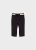 Pantalone a contrasto bimbo - Nero