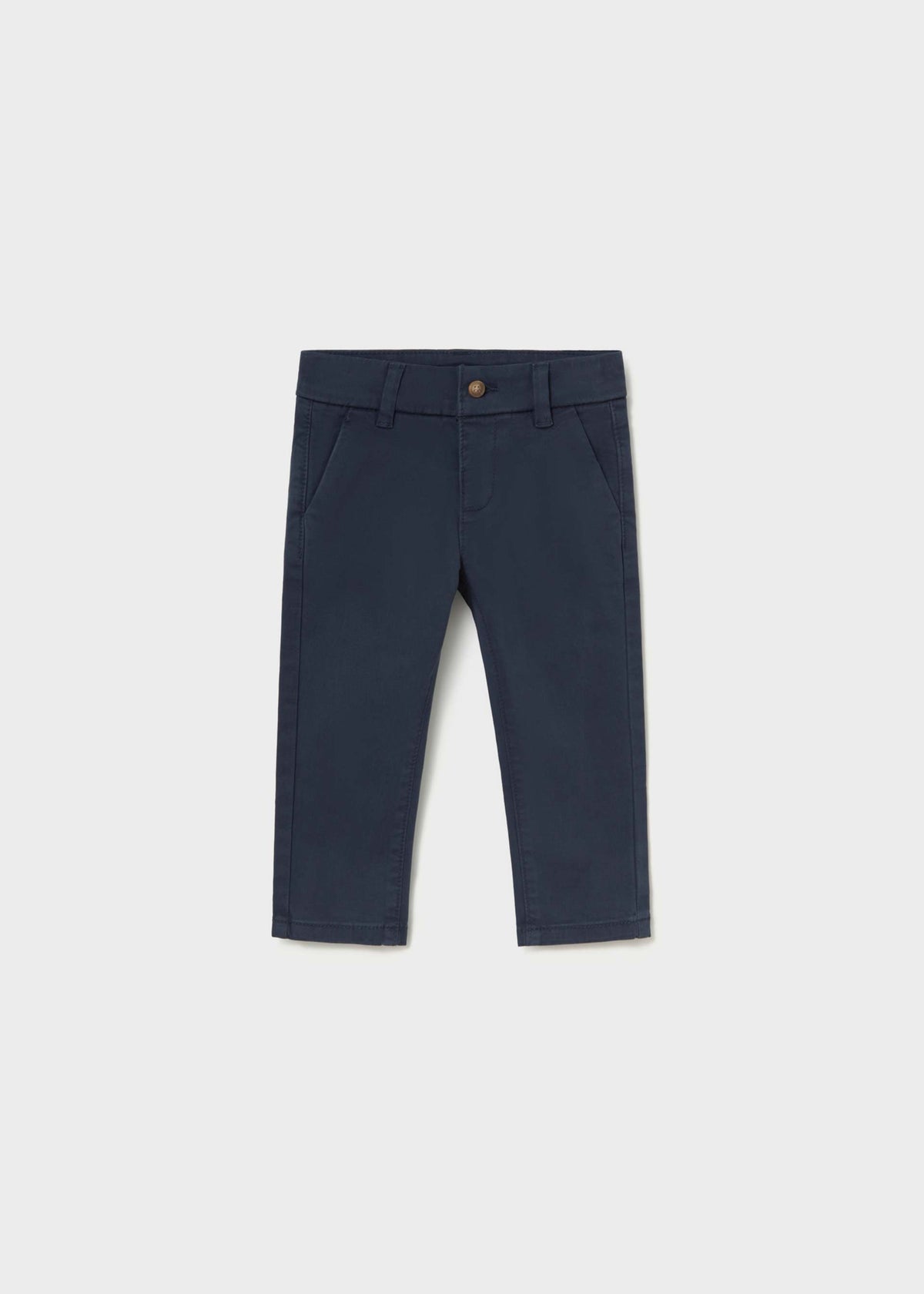 Pantalone basico chino bimbo - Azzurro