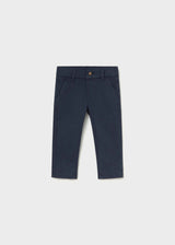 Pantalone basico chino bimbo - Azzurro