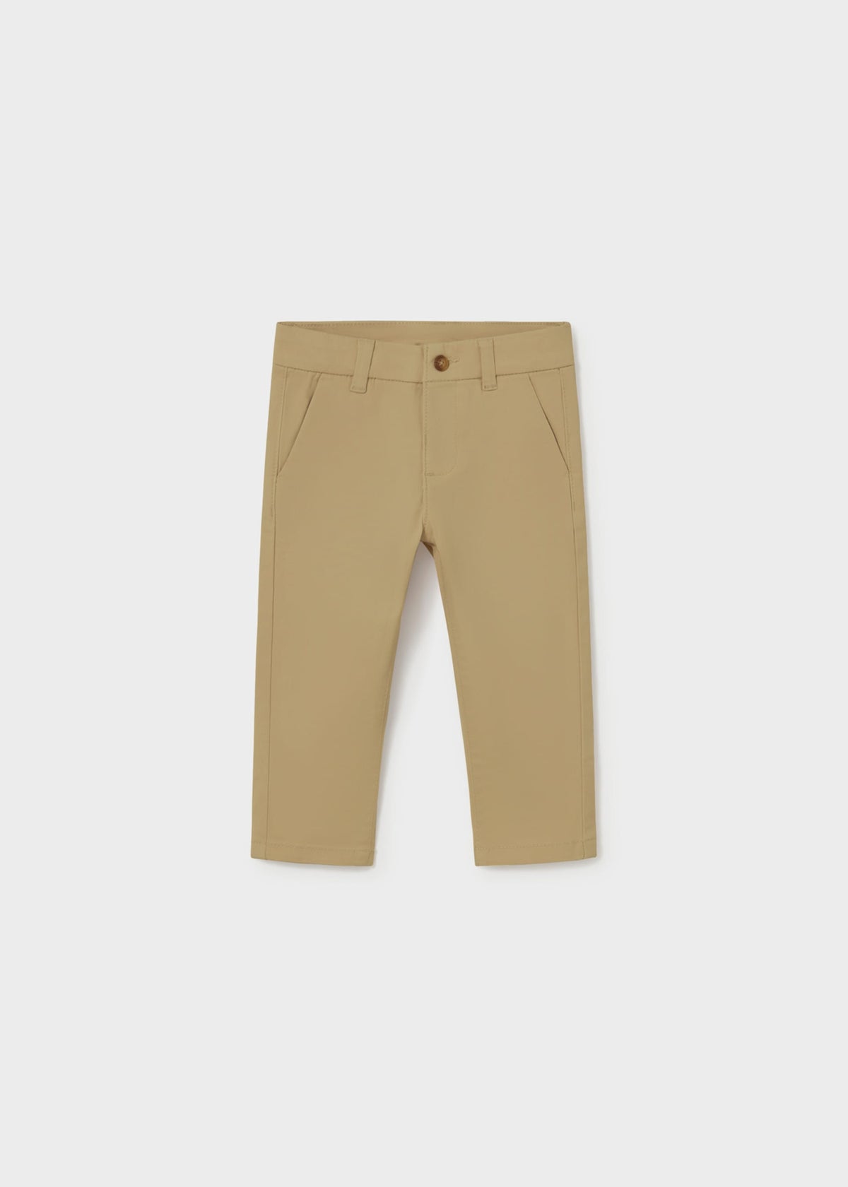 Pantalone basico chino bimbo - Biscotto