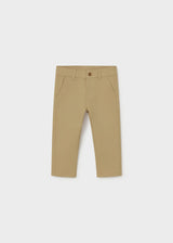 Pantalone basico chino bimbo - Biscotto