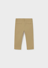 Pantalone basico chino bimbo - Biscotto