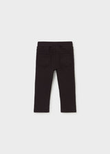Pantalone basico felpa bimbo - Nero
