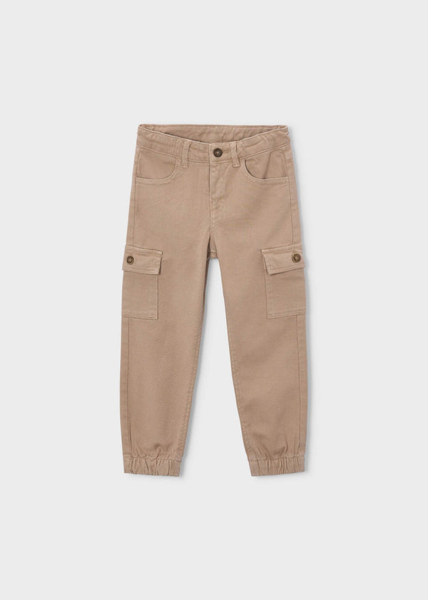 Pantalone cargo bambino - Beige
