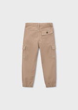 Pantalone cargo bambino - Beige