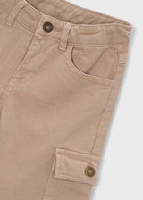 Pantalone cargo bambino - Beige