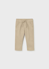 Pantalone in lino relaxed neonato