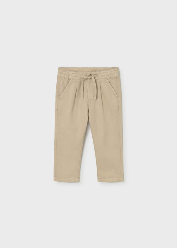 Pantalone in lino relaxed neonato
