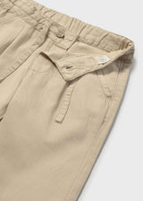 Pantalone in lino relaxed neonato