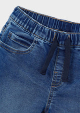 Pantalone jeans jogger bambino