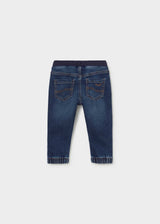 Pantalone jeans jogger bimbo - Scuro