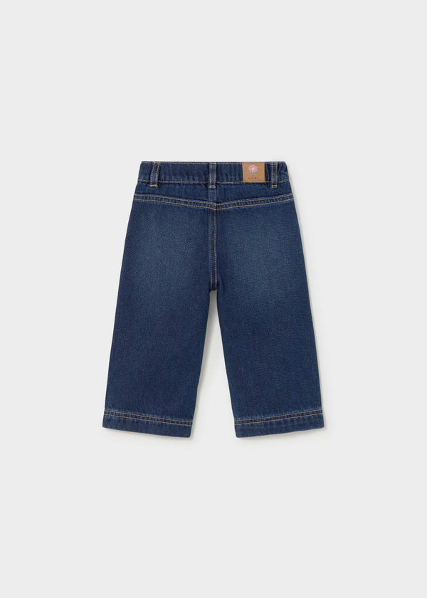 Pantalone jeans tasche bimba - Scuro