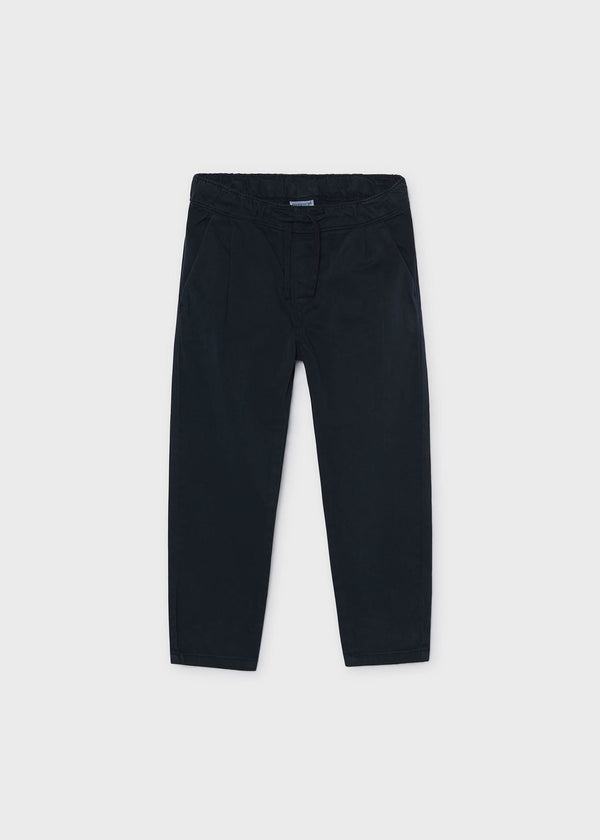 Pantalone jogger chino bambino - Azzurro