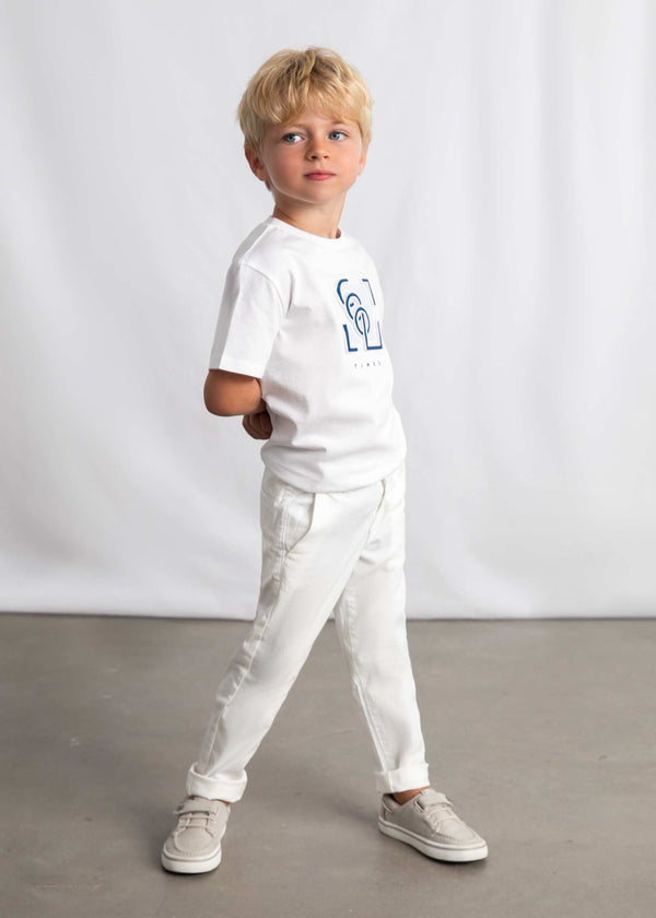 Pantalone lungo chino basic bambino