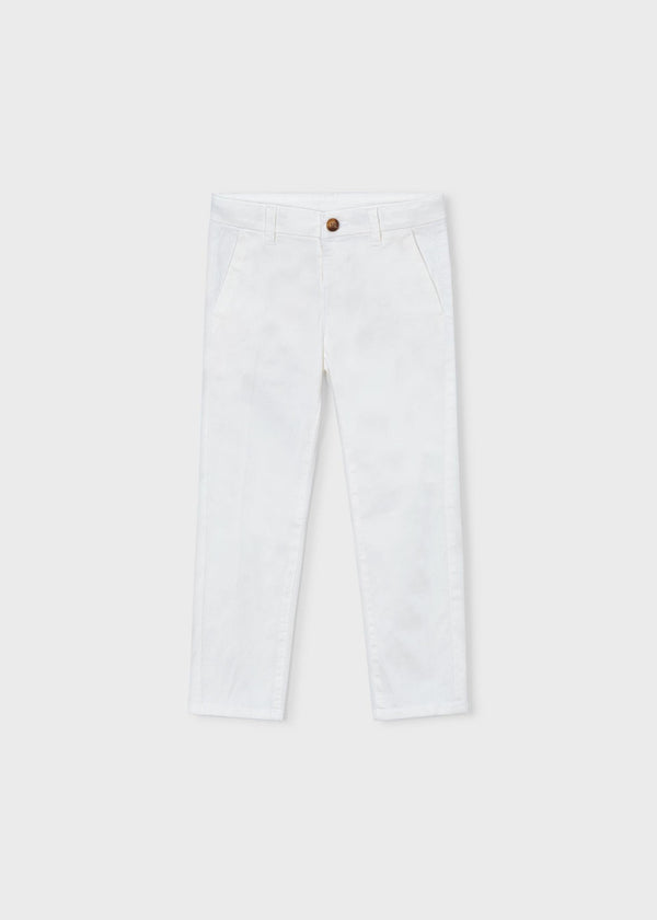 Pantalone lungo chino basic bambino