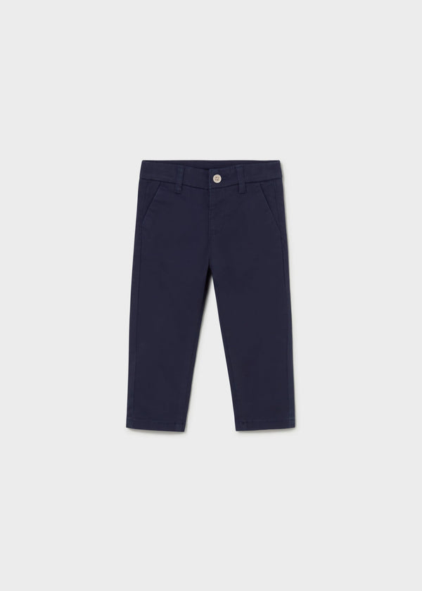 Pantalone lungo chino basico neonato