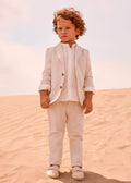 Pantalone lungo in lino bambino