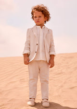Pantalone lungo in lino bambino