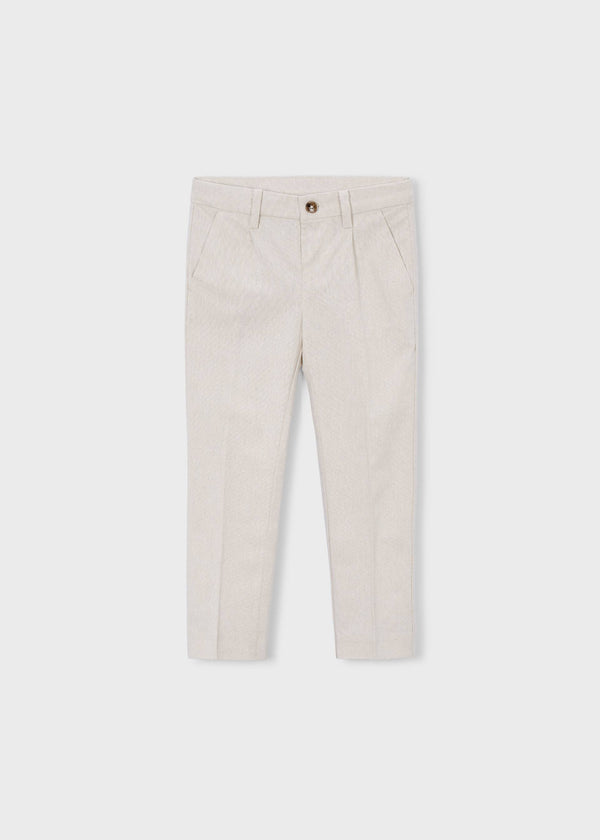 Pantalone lungo in lino bambino