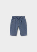 Pantalone lungo jeans neonata - Medio