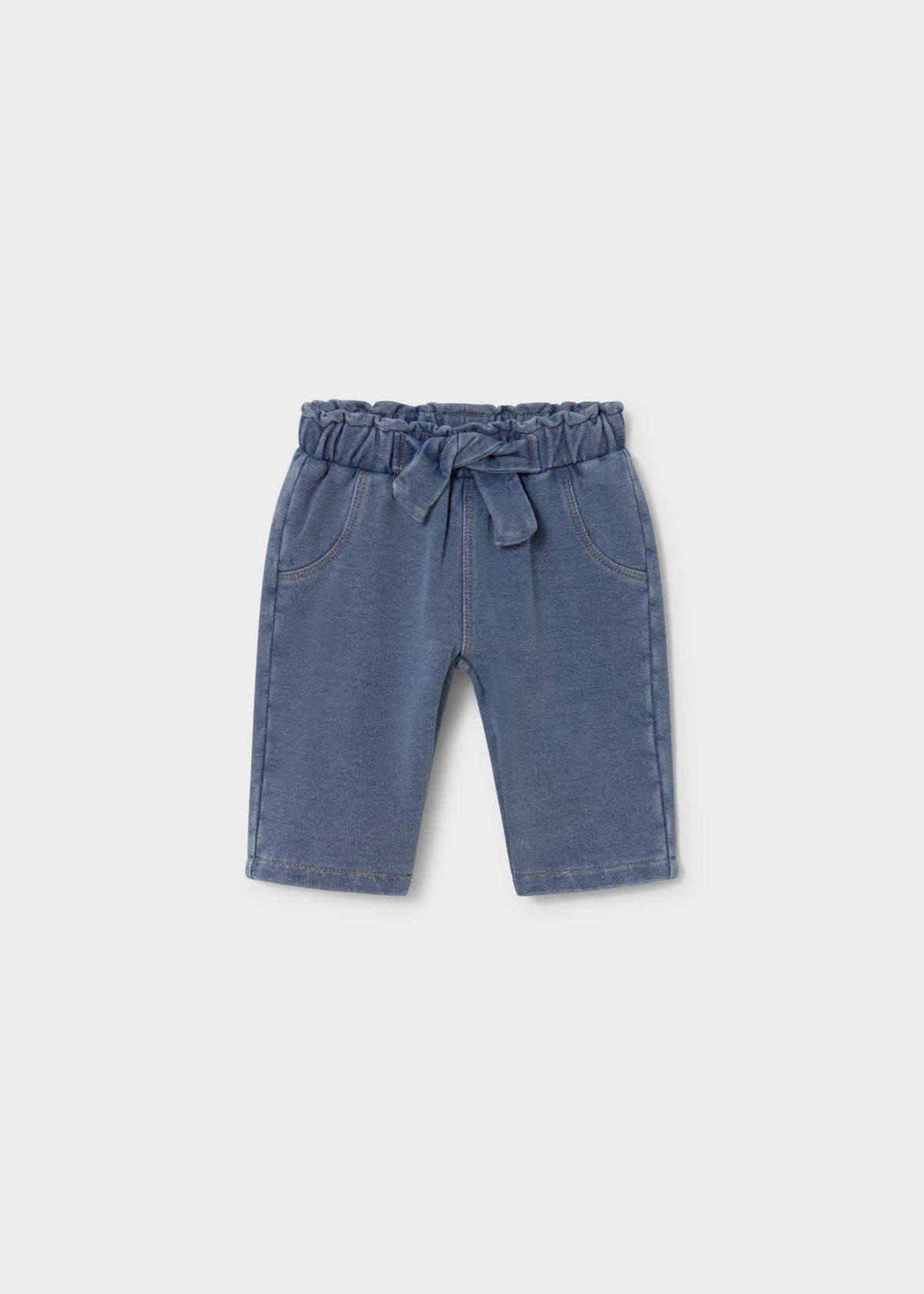 Pantalone lungo jeans neonata - Medio