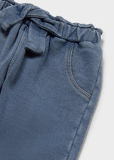 Pantalone lungo jeans neonata - Medio