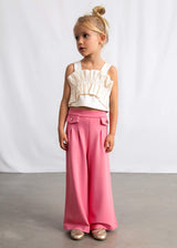 Pantalone lungo punto roma bambina
