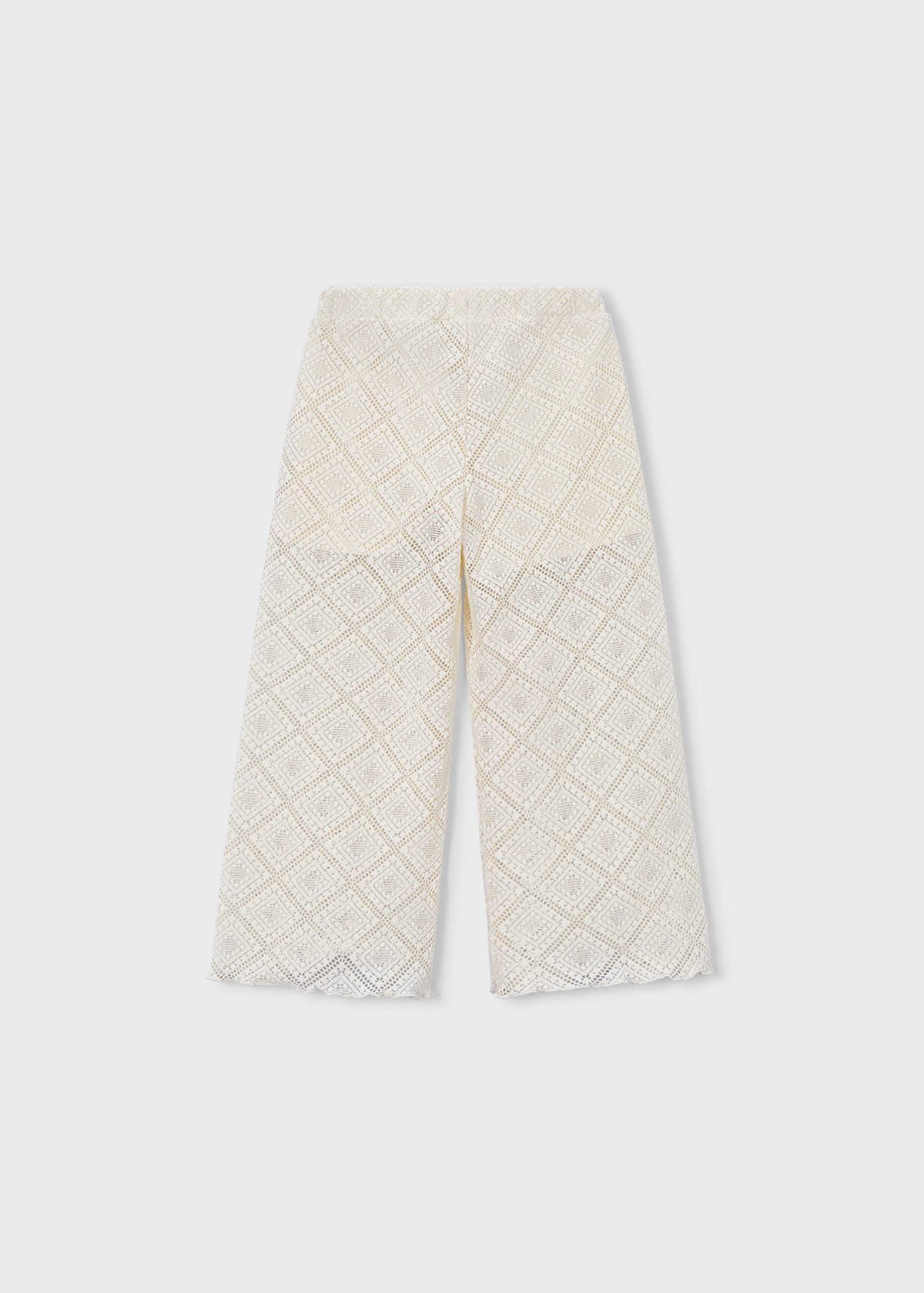 Pantalone lungo ricamato bambina