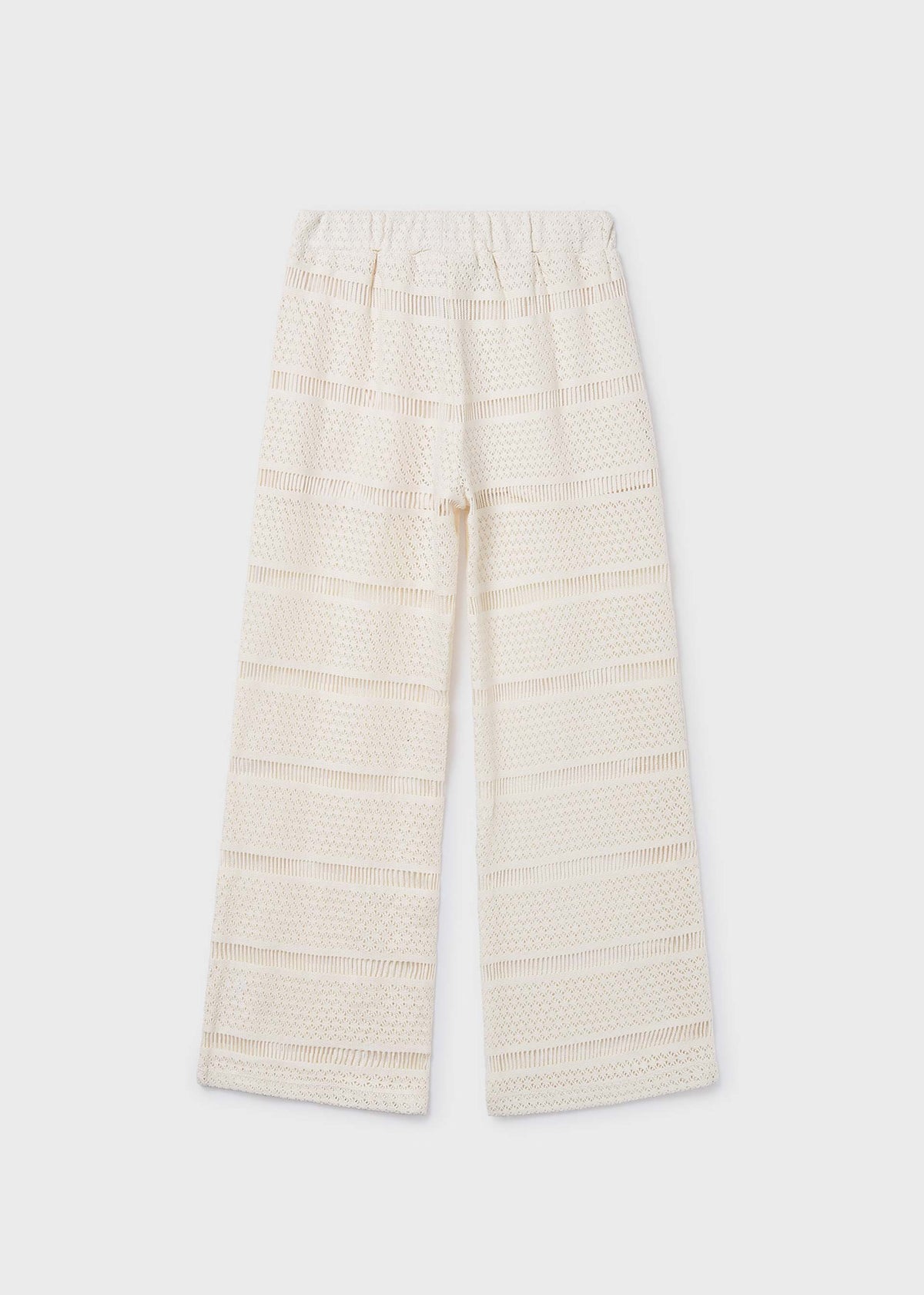 Pantalone lungo ricamato ragazza