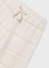 Pantalone lungo ricamato ragazza