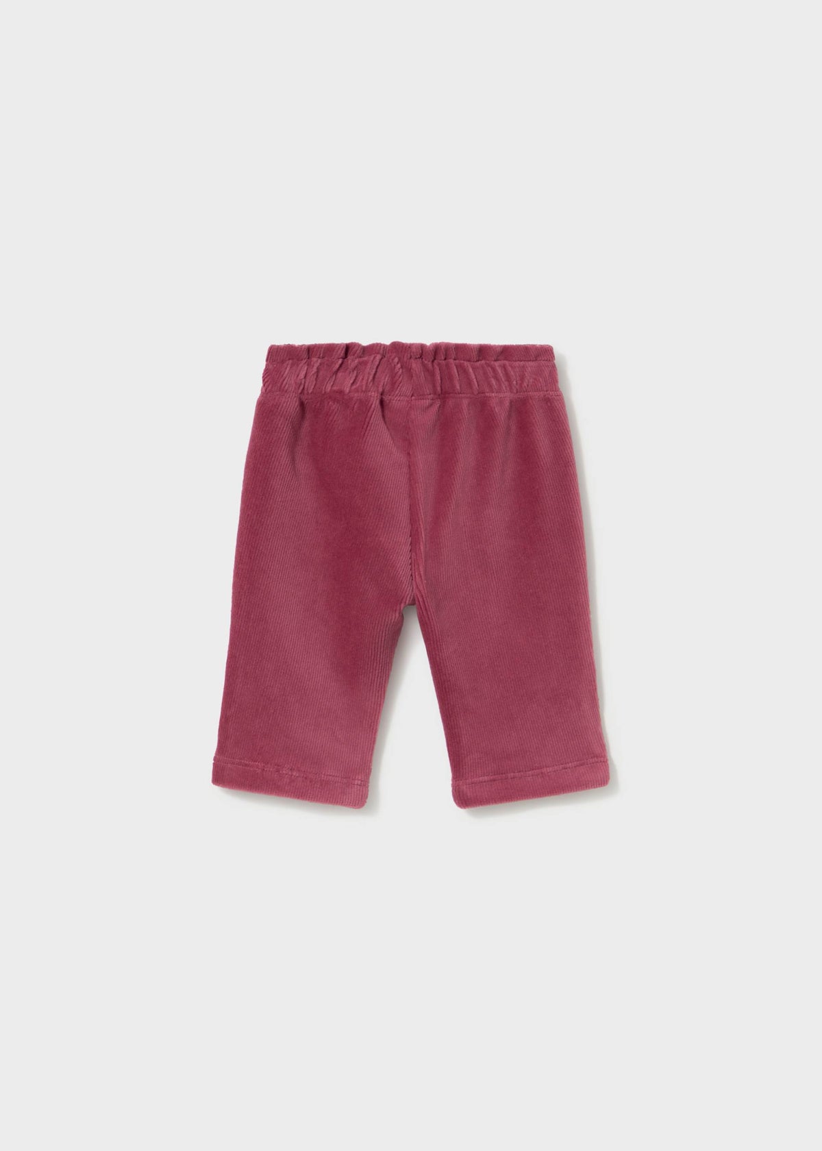 Pantalone lungo velluto a costine neonata - Rosso
