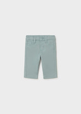 Pantalone twill neonato - Azzurro