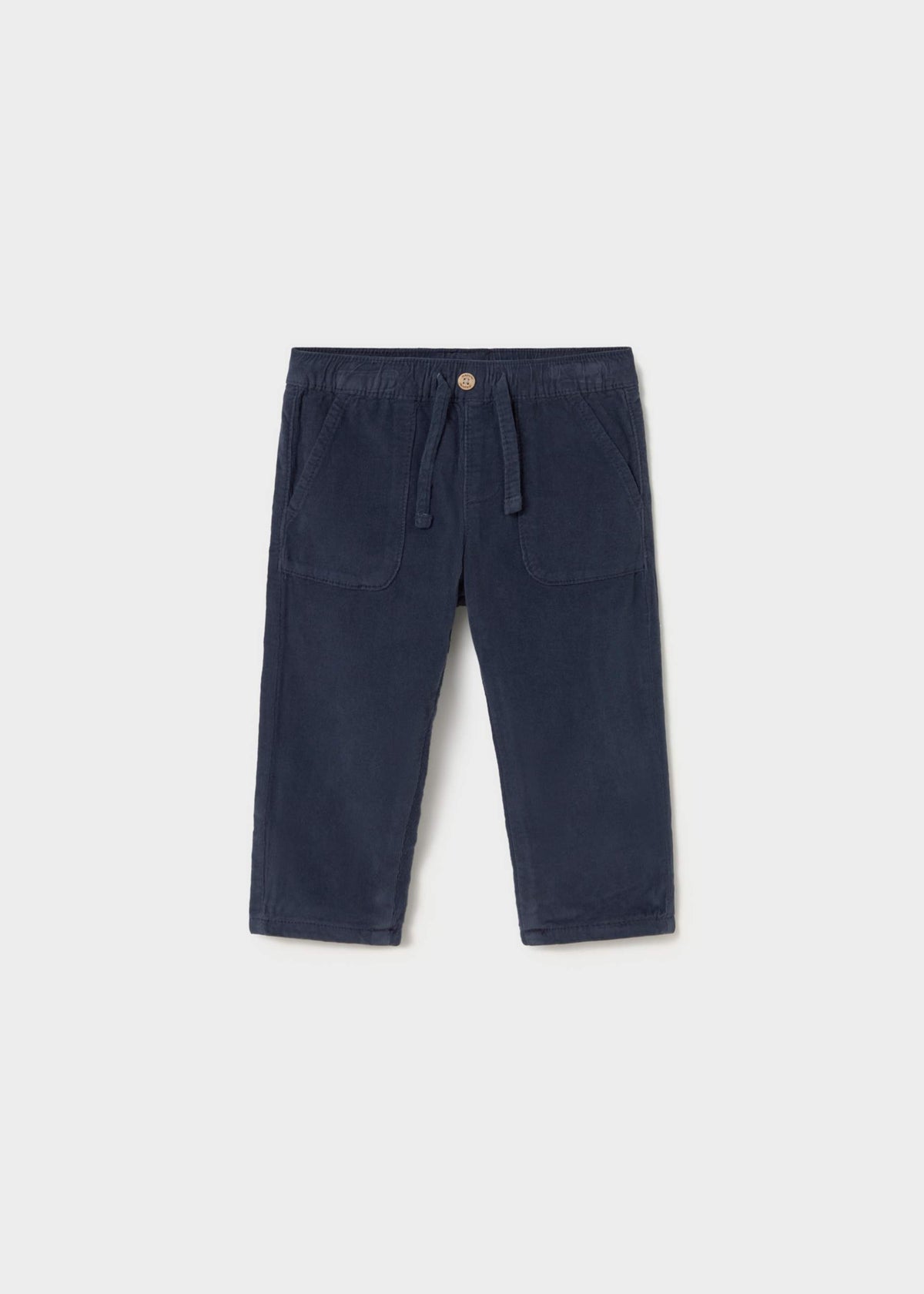 Pantalone velluto a costine bimbo - Azzurro