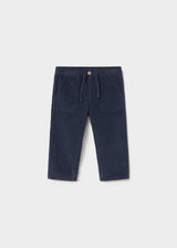 Pantalone velluto a costine bimbo - Azzurro