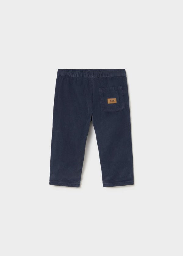 Pantalone velluto a costine bimbo - Azzurro