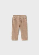 Pantalone velluto a costine bimbo - Nocciola